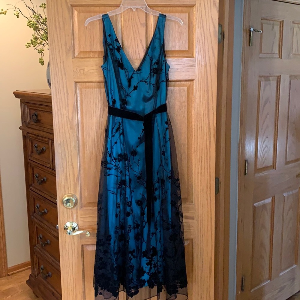 Appellate Boutique- green evening gown